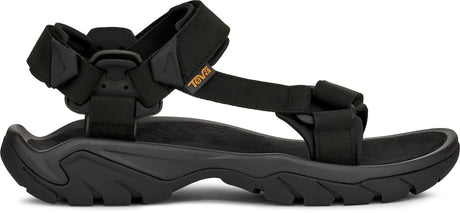 Teva m terra fi 5 universal leder herren sandalen – schwarz – phantom