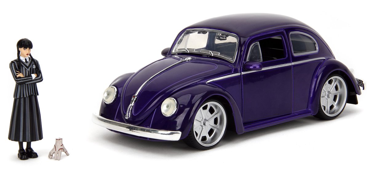 Jada Toys Wednesday Volkswagen Beetle Fertigmodell Pkw (Modell)