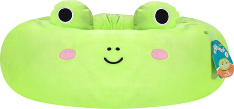 Jazwares Haustiere Squishmallows Jaz Haustierspielzeug Squishmallows Haustierbett Wendy der Frosch 75 cm