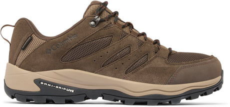 Columbia Redmond™ IV Low wasserdichte Herren-Wanderstiefel – Cordovan, spritziges Orange