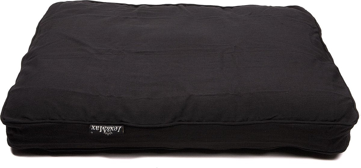 Lex max hondenkussen alexander zwart - boxbed - 90 x 65cm