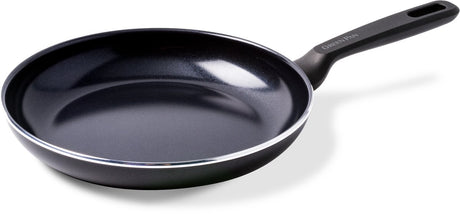 Greenpan Memphis Bratpfanne 20 cm – PFA-freie Antihaftbeschichtung – Induktionsbratpfanne – Keramikbratpfanne – ofenfest bis 160 °C – Kaltgriffe – ohne Deckel – Schwarz