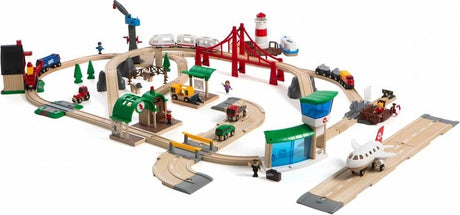 Brio Premium-Eisenbahn-Set Welt – 33766