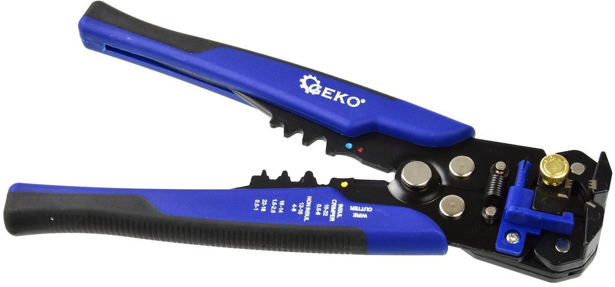 Automatischer Abisolierer von Geko – multifunktional – ergonomisch – 0,2–6 mm²