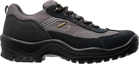 Grisport torino low wandelschoenen unisex - grey black - maat 46