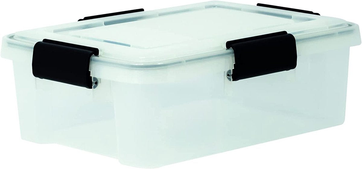 Iris luftdichte Box 10l transparent 30x40x15 cm | 3 Stück