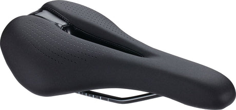 Bbb cycling sport comfort 2.0 - fietszadel heren en dames - fietshouding sportief 45° - drukverlagend - 265 x 155mm - racefiets mountainbike – bsd-136