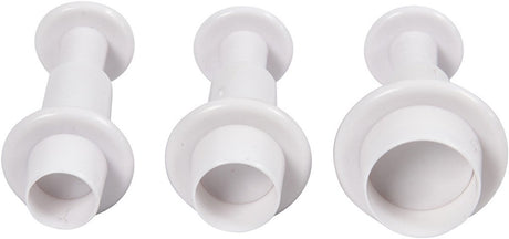 Kreativunternehmen https: www.cchobby.nl ausgeschnittene Formen-mit-Stempel-Kreis-d-1-1-1-3-1-7-cm-weiß-3-teilig-1-Box