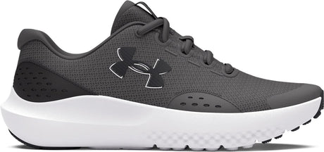 Under Armour UA BGS Surge 4-Gry Jungen-Sportschuhe – Castle Rock – Anthrazit