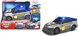 Dickie Police Car grau mit Licht und Geräusch