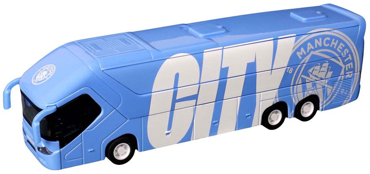 Van der Meulen Manchester City FC Mannschaftsbus