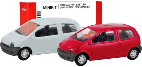 Herpa 012218-007 h0 Auto Renault Twingo, Vermehlo Vivo und Jaune Vanilla