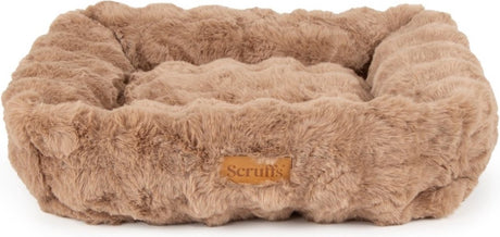 Scruffs - Alpenboxbett - Hundekorb - Taupe - XL 90 x 70 cm