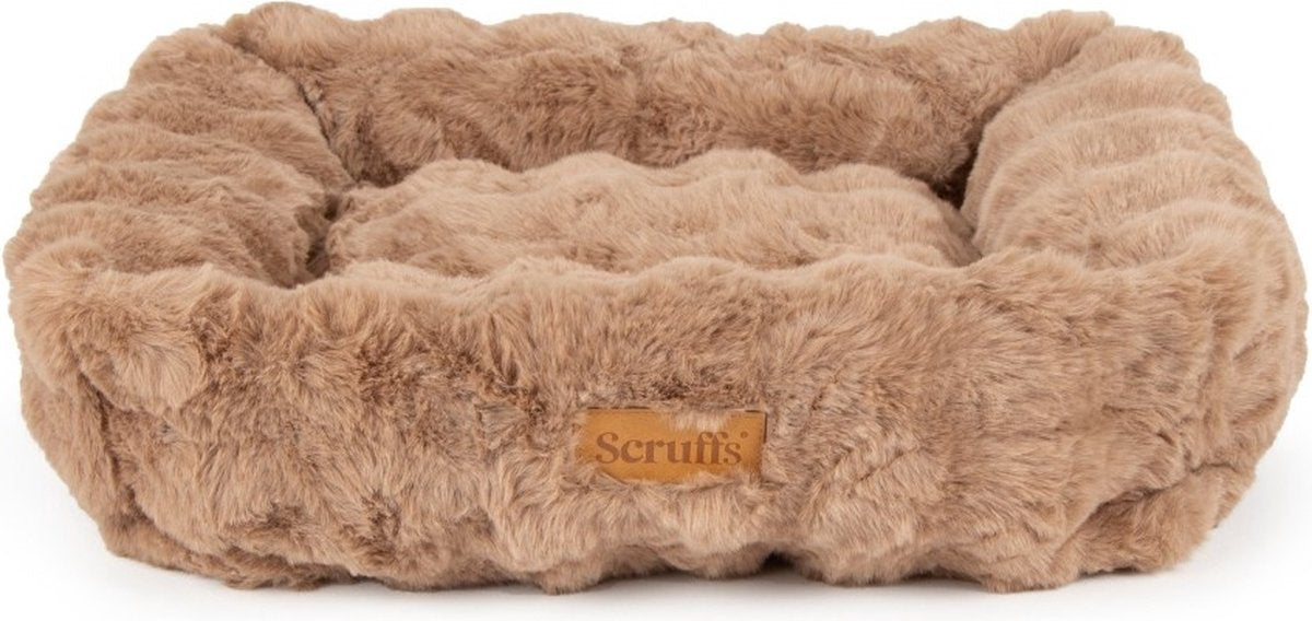 Scruffs - alpine box bed - hondenmand - taupe - medium 60 x 50 cm
