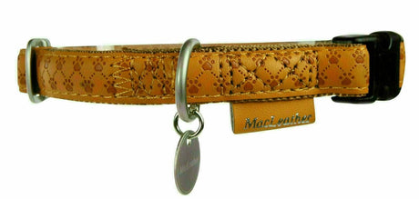Braunes Macleather-Halsband