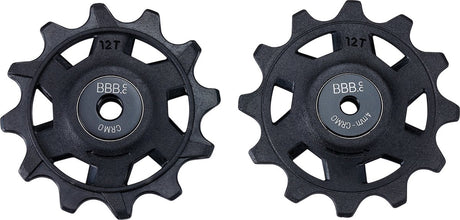 Bbb cycling derailleurwieltjes sram - 12-speed derailleur wieltjes - sram 12-speed road (non-xplr) - duurzaam - zwart - 12t - rollerboys 12t sr bdp-10