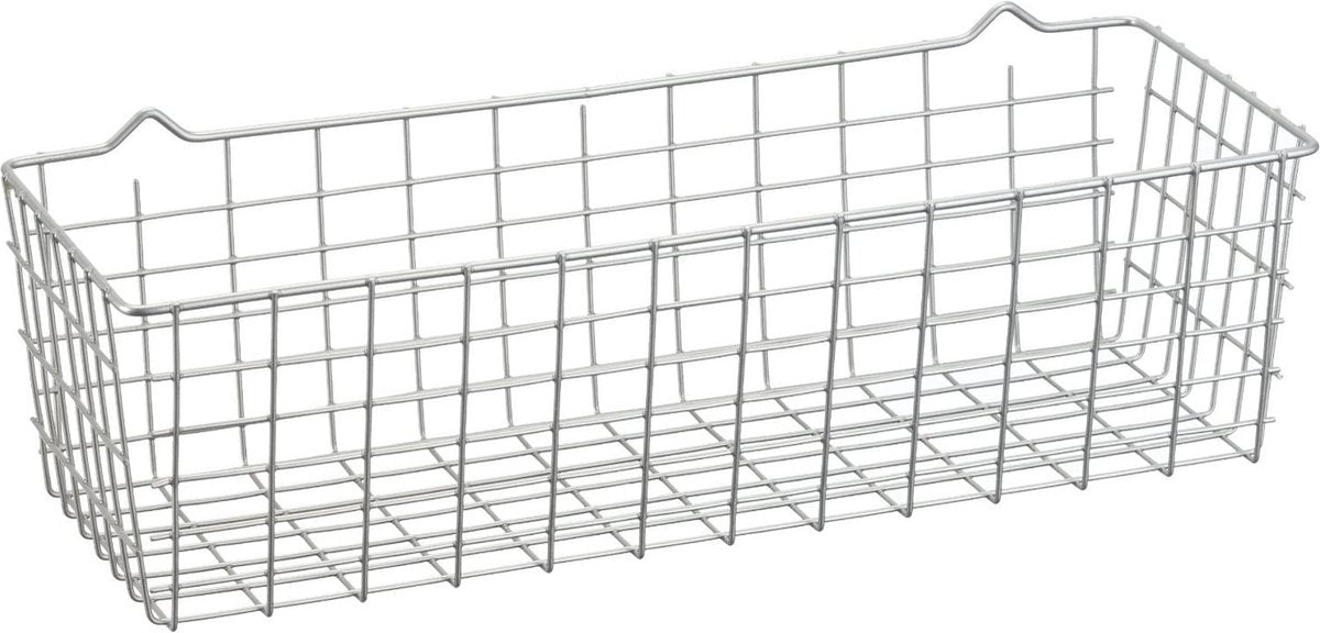 Metaltex - Koala-Korb - 33 x 12 x 9 cm - Silber - zum Aufhängen oder Hinstellen