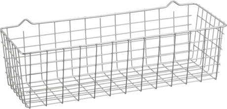 Metaltex - Koala-Korb - 33 x 12 x 9 cm - Silber - zum Aufhängen oder Hinstellen