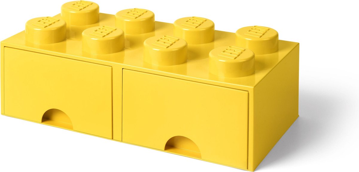Zimmer Kopenhagen Lego Ziegelschublade 8 gelb