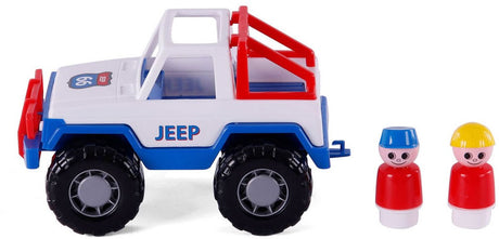 Cavallino Jeep mit 2 Spielfiguren