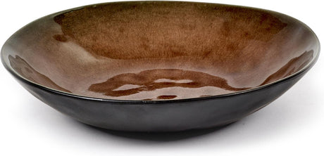 Serax - Pascale Naessens Pure - Salatschüssel - Braun - 23 ø - 4 Stück