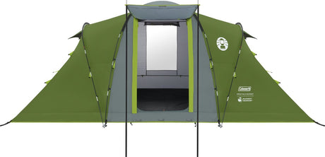 Coleman Spruce Falls 4 Verdunkelungs-Familienzelt – 4-Personen-Zelt – Verdunkelung – wasserdicht – grün