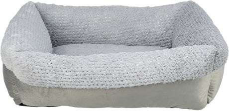 Trixie - Hundebett Xmas Livia - grau - 80x60 cm
