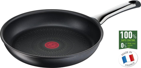 Tefal Excellence Bratpfanne – Induktion – 28 cm – Antihaftbeschichtung – Temperatursensor – Schwarz