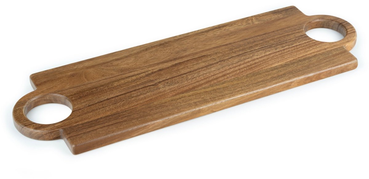 Leopold vienna - borrelplank lang oviedo acacia - met handgrepen