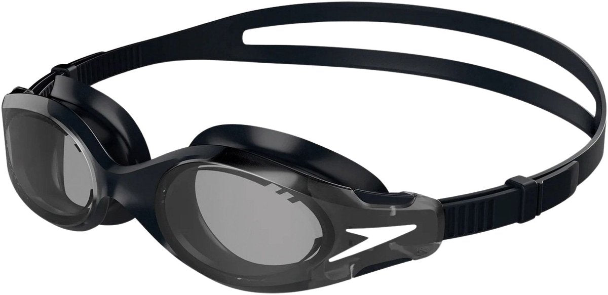 Speedo hydrosity 2.0 zwembril - duikbril voor volwassenen - anti condens uv-bescherming - verstelbare band - clear wit