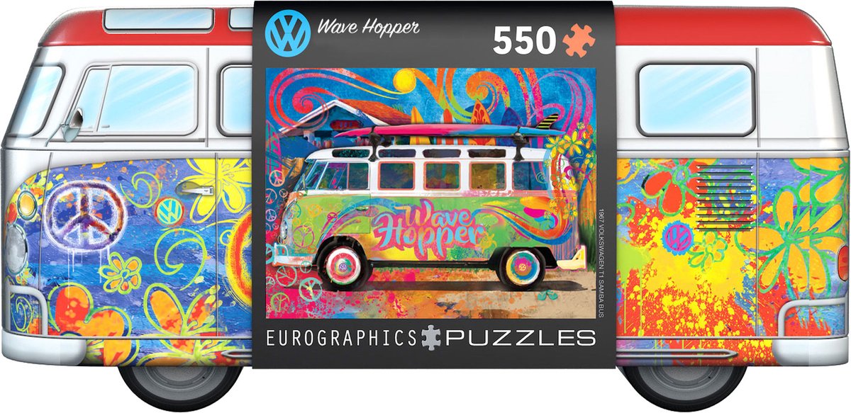 Eurographics Volkswagen – VW Wave Hopper – 550 Teile – Sammelpuzzle