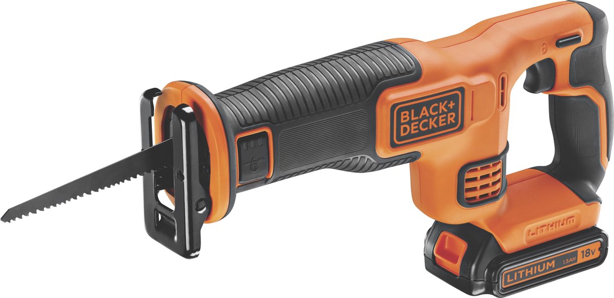 Black+Decker B+D Säbelsäge inkl. Batterieladegerät
