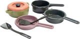 Dantoy pan set, 7 pieces.
