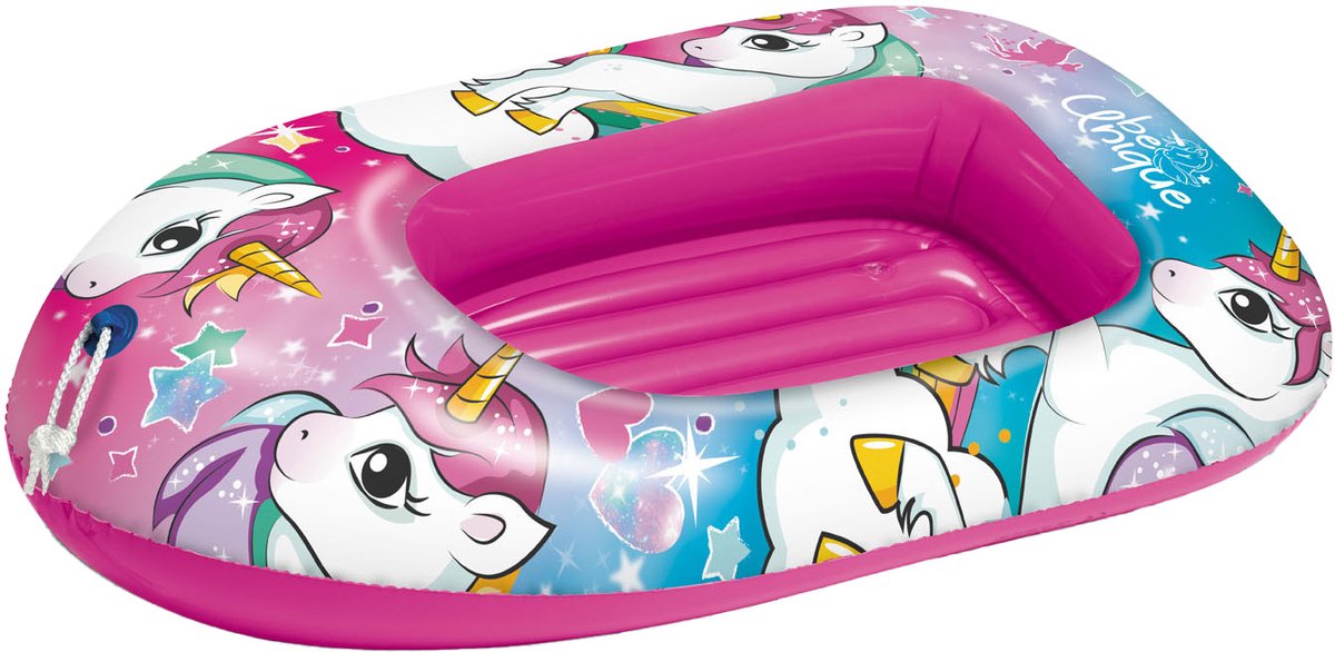 Mondo Schlauchboot Einhorn – Einhornboot für Kinder 112 cm Vinyl.