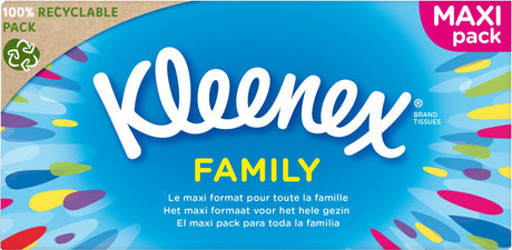 Kleenex-Taschentücher-Familie – 128 Stück