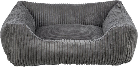 Trixie - Hundebett - Jonna - Vital - Rippstoff - Dunkelgrau - 100x70 cm