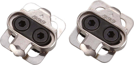 Bbb cycling spd schoenplaatjes - click go - compatibel met alle spd fietsschoenen en pedalen - 4° speling - mtb schoenplaatjes shimano - bpd-01