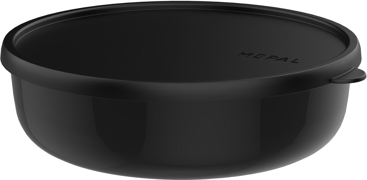 Mepal bewaardoos lumina - 2 l - magnetronbakje met deksel - nordic black