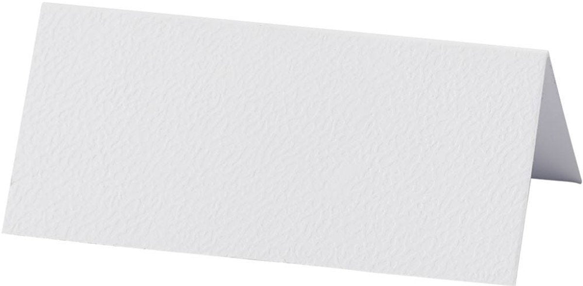 Kreativunternehmen https: www.cchobby.nl namenskarten-größe-9x4-cm-220-gr-weiß-20-stück-1-box