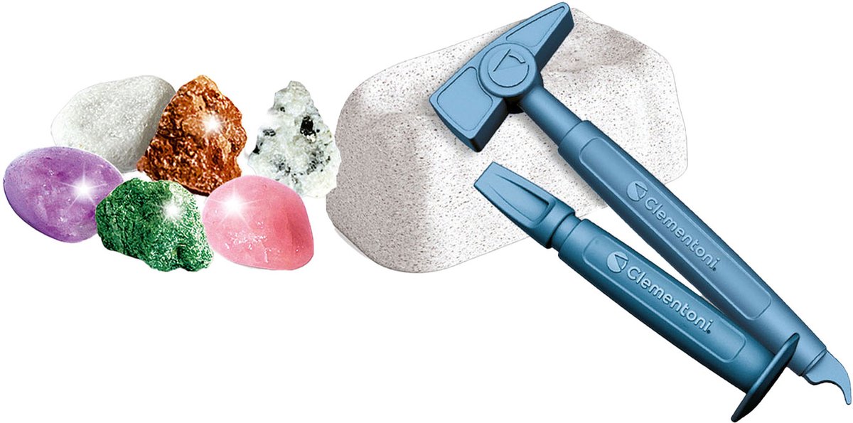 Clementoni Science and Game - Auf der Suche nach Steinen und Mineralien
