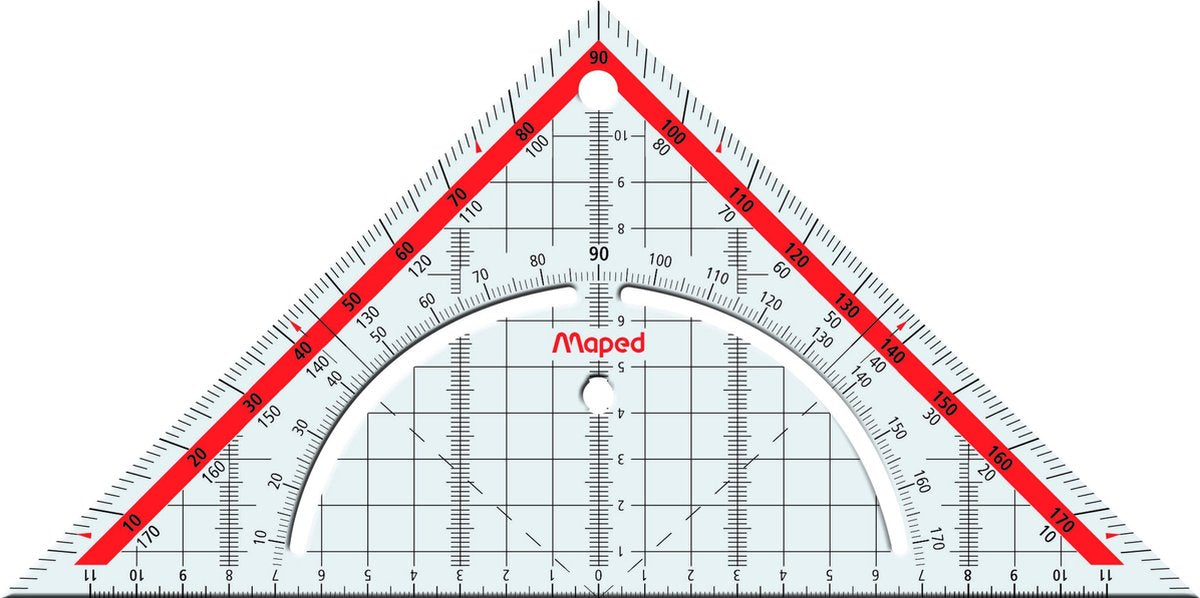 Maped office maped geodriehoek technic
