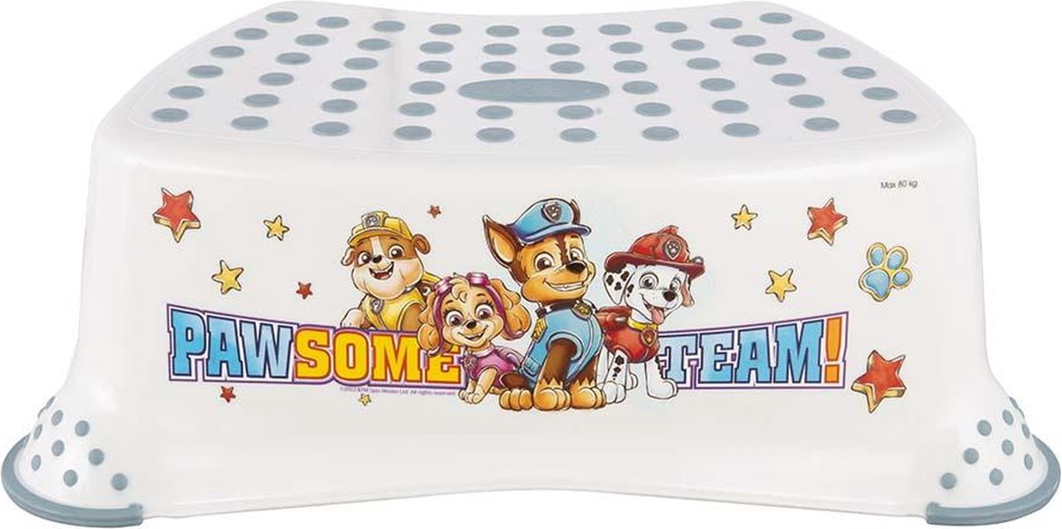 Keeper Paw Patrol Tritthocker – weiß – für Toilettentraining und Zähneputzen