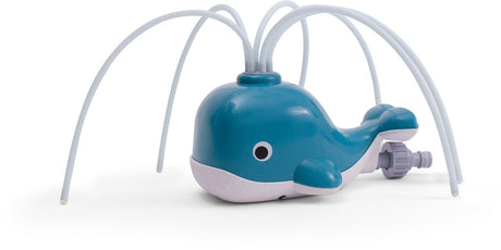 Bs Toys Wassersprühwal - Wasserspielzeug Kinder - Wassersprinkler - Sprinkler - Spielen im Freien - Gartenspielzeug aus Biokunststoff - ab 3 Jahren - Blau