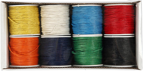 Kreativunternehmen https: www.cchobby.nl Baumwollkordel-Dicke-1-mm-lackiert-verschiedene-Farben-8x40-m-1-Box