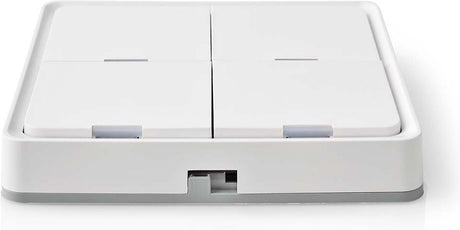 Nedis Smartlife Wandschalter – ZigBee 3.0 – Wandmontage – Android iOS – Kunststoff – Weiß