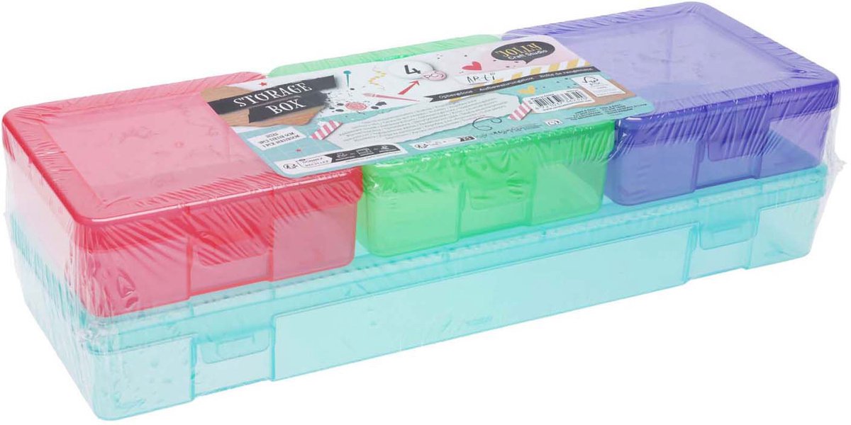 Set Aufbewahrungsboxen, 4-teilig.