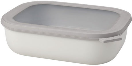 Mepal - multikom cirqula vershouddoos - 2000 ml - rechthoekig - nordic white