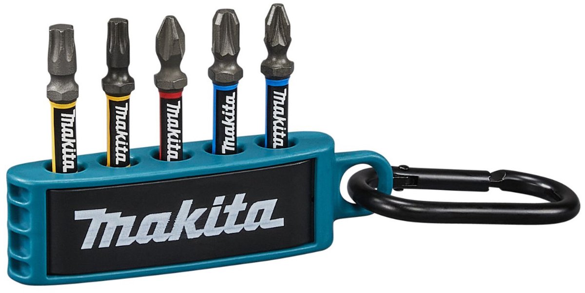 Makita Zubehör Makita E-13568 Schlagschrauber-Bit-Set 5-teilig Impacht Premier – PH2 PZ2 PZ3 T25 T30