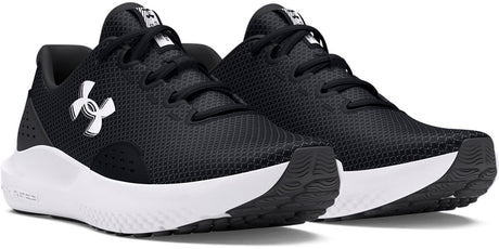 Under Armour UA W Charged Surge 4-blk Damen-Sportschuhe – Schwarz – Anthrazit – Weiß