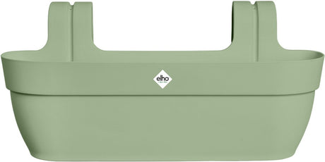 Elho vibia campana easy hanger xl 58 - plantenbak voor balkon - balkonbak - 100% gerecycled plastic - l56 x b26.8 x h23.7 cm - pistachegroen